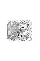 Peppa Pig kleurplaat 16